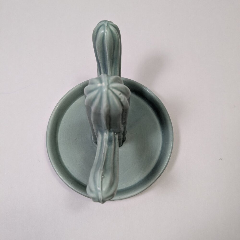 Cactus Ceramic Jewelry Dish Holder Display Green Home Decor Plant Lover Desert - Picture 5 of 12
